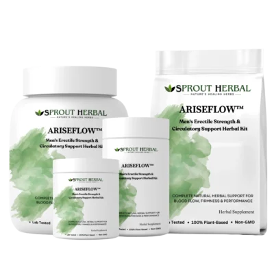 ARISEFLOW™ Herbal Treatment Kit for Men’s Erectile Strength & Circulatory Support