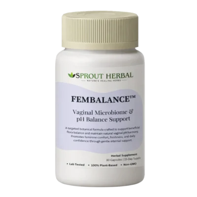 FEMBALANCE™ Vaginal Microbiome & pH Balance Support Tablets