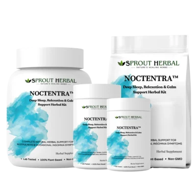 NOCTENTRA™ Natural Herbal Treatment Kit for Deep Sleep & Relaxation Support