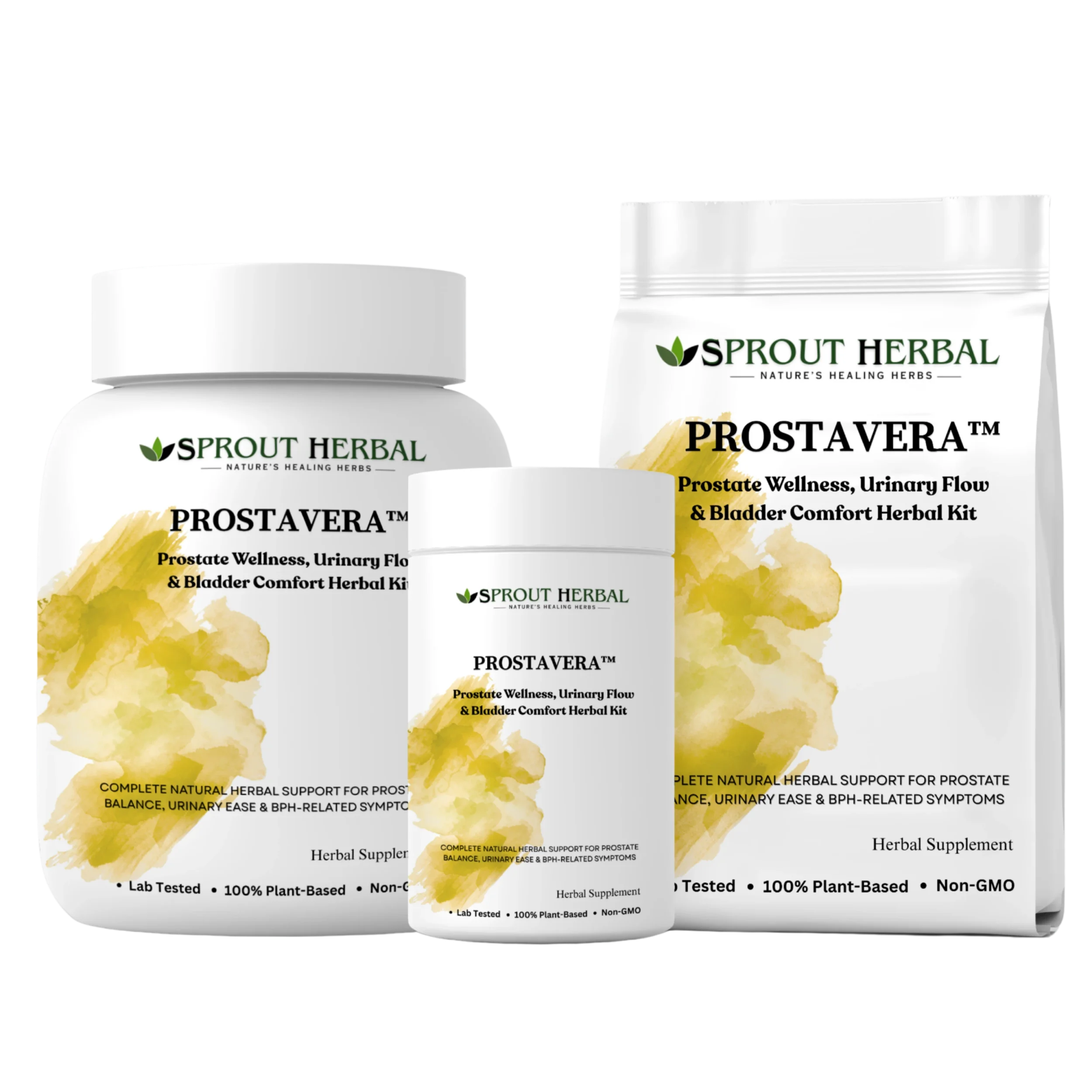 PROSTAVERA™ Natural Herbal Treatment Kit for Prostate Wellness, Urinary Flow & Bladder Comfort