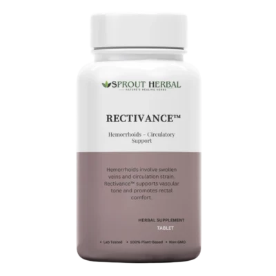 RECTIVANCE™ Hemorrhoids & Rectal Comfort Circulatory Support Tablets