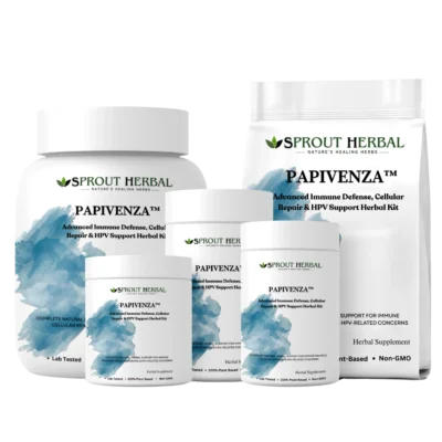 PAPIVENZA™ Herbal Treatment Kit for Advanced HPV Support, Immune Defense & Cellular Repair